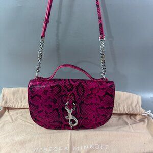 NWOT Rebecca Minkoff Megan Half Moon Crossbody Bag